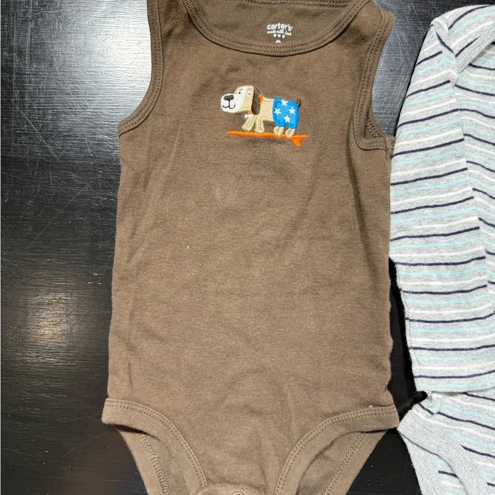 Carter's |  Baby Boy Onesies Bundle | 9M